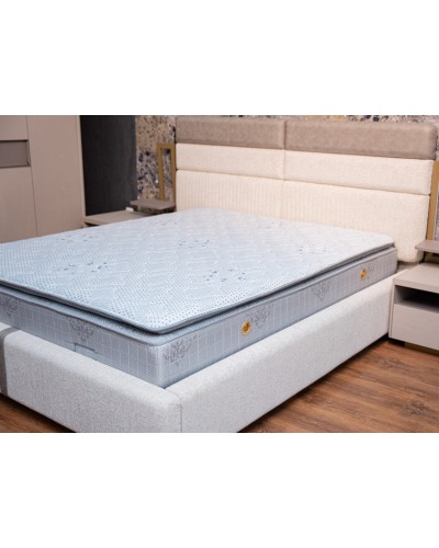 Döşək Elegant Pedli ortopedik, əlavə ped qatı, Bonnel yay bloku, antibakterial və antiallergik parça, ikitərəfli, 90x200 sm - ComfortPlus_13