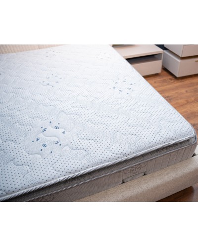 Döşək Elegant Pedli ortopedik, əlavə ped qatı, Bonnel yay bloku, antibakterial və antiallergik parça, ikitərəfli, 90x200 sm - ComfortPlus_13