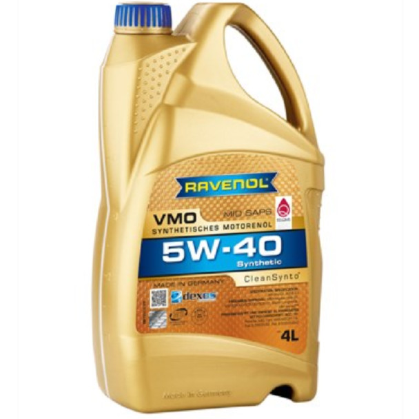 Моторное масло Ravenol VPD 5W-40, 4 л