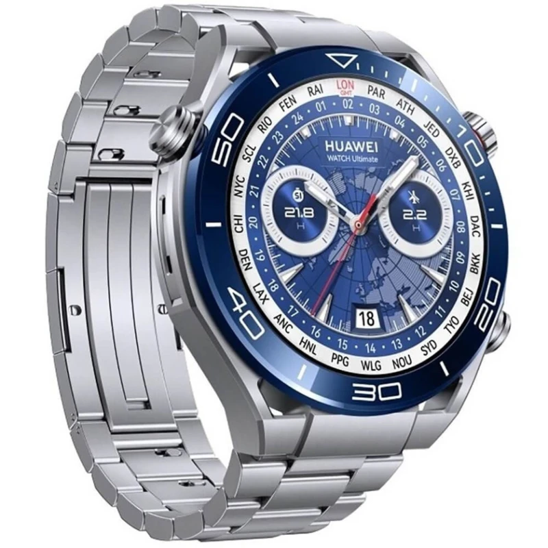 Смарт часы Huawei Watch Ultimate Steel Silver (55020AGQ)