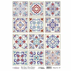 Рисовая бумага для декупажа Cadence А3 - 717