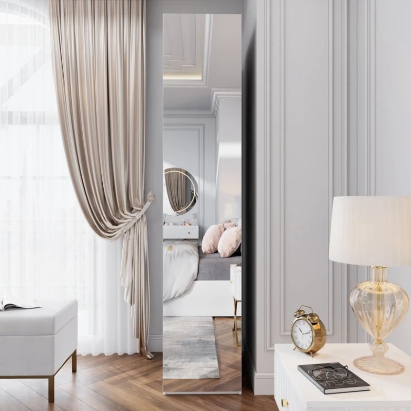 Шкаф Art Mebel 7, 210x60x45 см, ламинат, белый Шкаф Art Mebel 7, 210x60x45 см, ламинат, белый