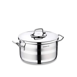 Qazan Korkmaz Astra2 24x13sm, paslanmayan polad, 5.75L