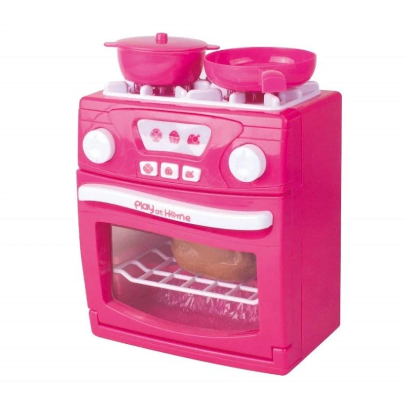 Plitə Play At Home, plastik, 3 yaşdan, çəhrayı