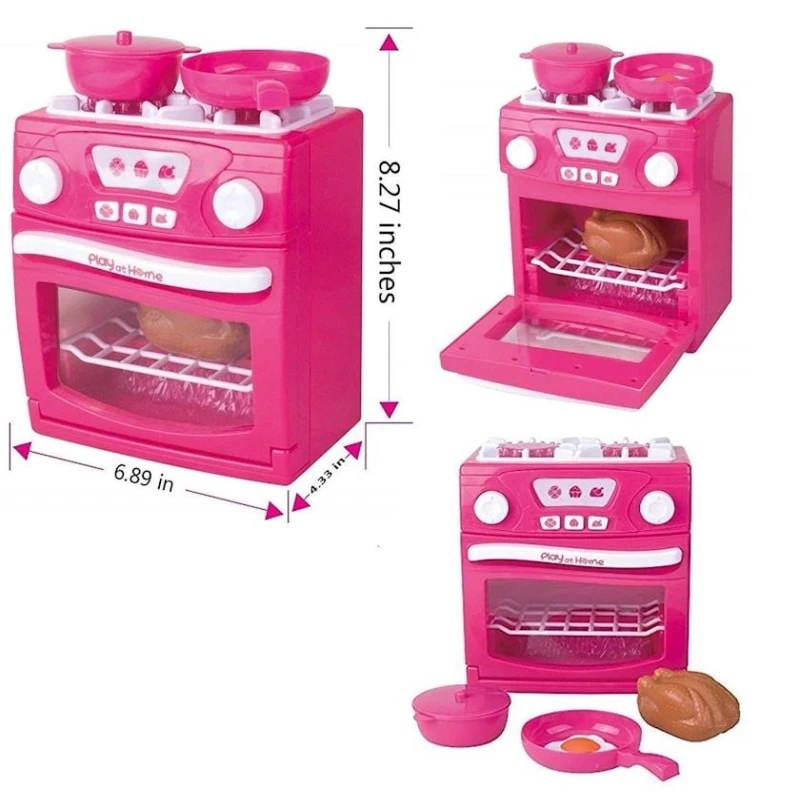 Plitə Play At Home, plastik, 3 yaşdan, çəhrayı