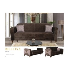 Divan Bellona qəhvəyi, 215x85x80 sm