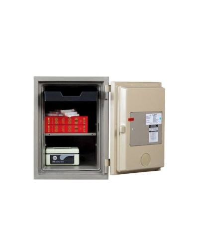 Ofis seyfi Valberg FRS-49 KL, açarlı, boz