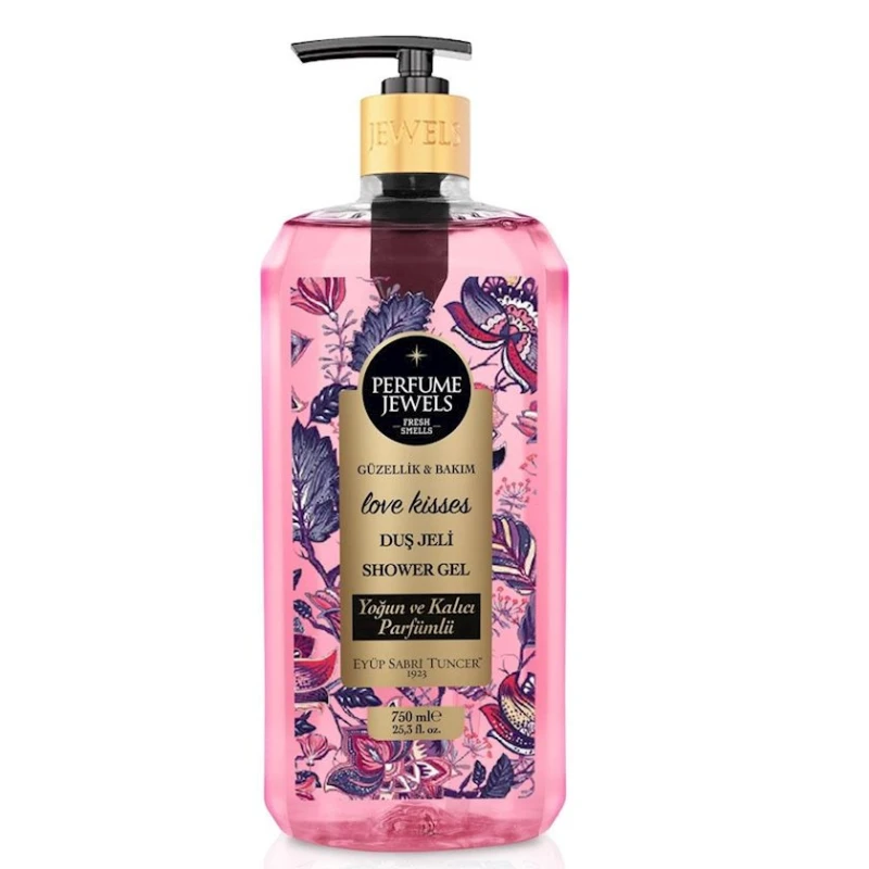 Duş geli Eyup Sabri Tuncer Perfume Jewels Love Kisses 750 ml Duş geli Eyup Sabri Tuncer Perfume Jewels Love Kisses 750 ml