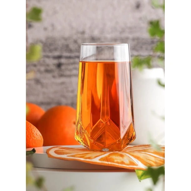 Набор стаканов Valeria nh_10vlr374f, стекло, прозрачный, 460 мл, 6 шт