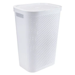 Çamaşır üçün səbət JYSK Infinity plastik, ağ Çamaşır üçün səbət JYSK Infinity plastik, ağ