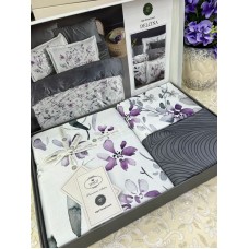 Yataq dəsti TB-GE-0006142, avro, mələfə 200x220, yorğan üzü 240x260, 4 ədəd yastıq üzləri 50x70 və 70x70