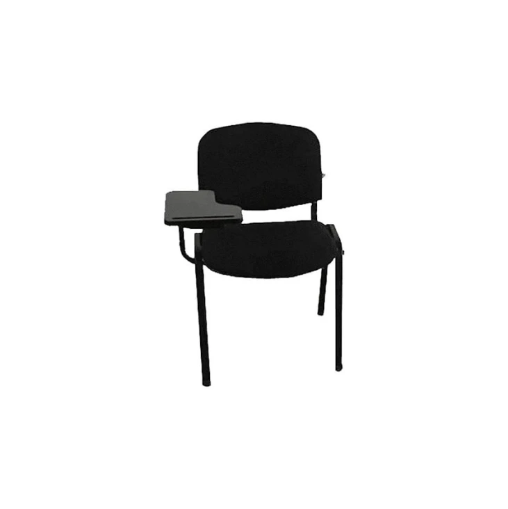 Стул İSO 3810045, с пластиковой подставкой для письма, черный, 46х40 см Стул İSO 3810045, с пластиковой подставкой для письма, черный, 46х40 см