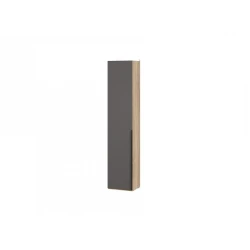 Шкаф Art Mebel 30, ламинат, коричневый/серый, 210x60x45 см Шкаф Art Mebel 30, ламинат, коричневый/серый, 210x60x45 см