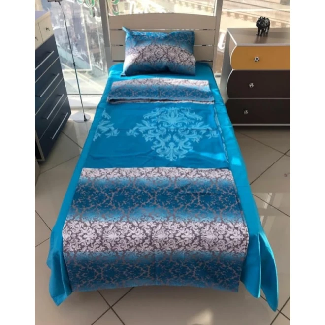 Комплект постельного белья Gilan CTS-606, пододеяльник 160x220 см, простыня 160x220 см, 1 шт. наволочка 50x70 см, односпальный, хлопок