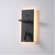 Divar çırağı Lustore LSW418-BK
