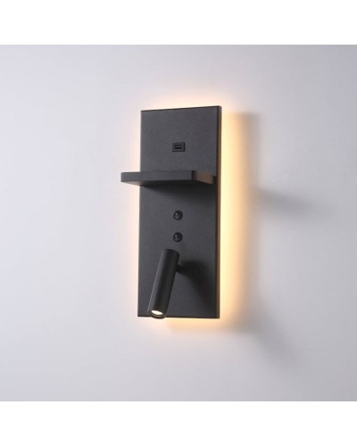 Divar çırağı Lustore LSW418-BK