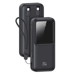 Универсальная батарея Usams US-CD212 20000 mAh Black Универсальная батарея Usams US-CD212 20000 mAh Black