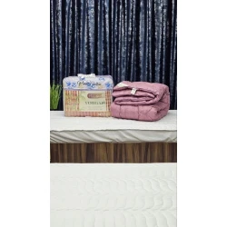 Yorğan Pima Cotton DMTZ-058, ikinəfərlik, çəhrayı, 195х215 sm
