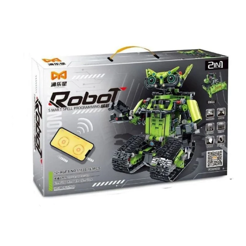 Blok konstruktoru Robot Transformer 2in1, 763 element, 12+ Blok konstruktoru Robot Transformer 2in1, 763 element, 12+