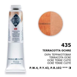 Краска масляная Невская Палитра Мастер-Класс, N 435 Охра Терракотовая, 46 мл