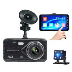 Видеорегистратор Car Dual Dash Cam, Black Видеорегистратор Car Dual Dash Cam, Black
