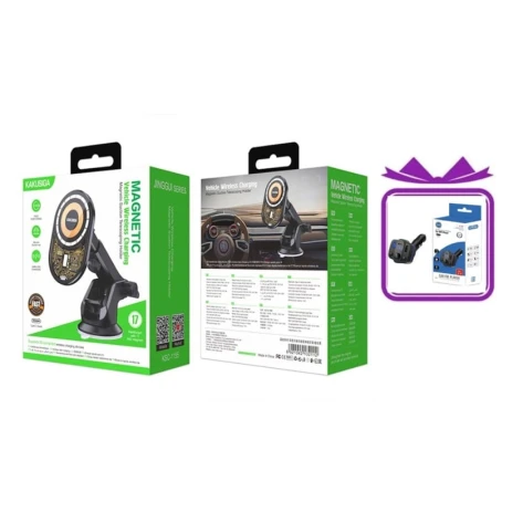 Автомобильный держатель для телефона Kakusiga Wireless Magnetic 1155