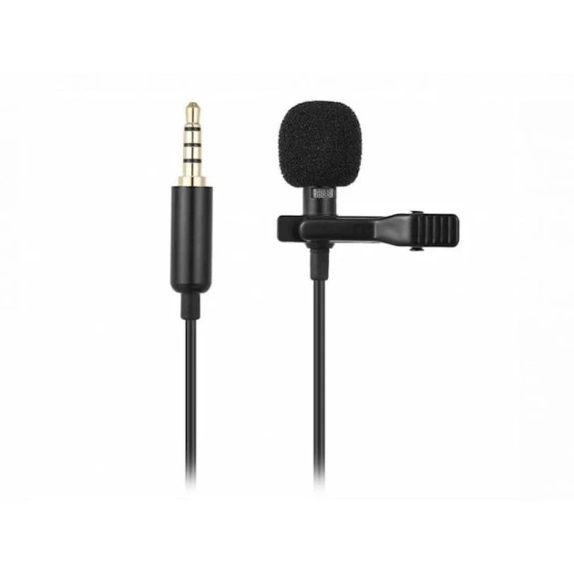 Микрофон Lavalier JH-043 3.5 mm Connector Black Микрофон Lavalier JH-043 3.5 mm Connector Black