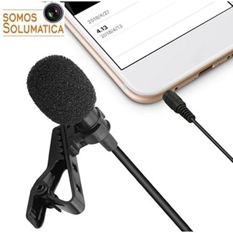 Микрофон Lavalier JH-043 3.5 mm Connector Black Микрофон Lavalier JH-043 3.5 mm Connector Black