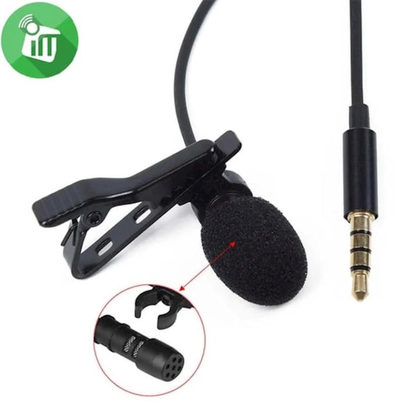 Микрофон Lavalier JH-043 3.5 mm Connector Black Микрофон Lavalier JH-043 3.5 mm Connector Black