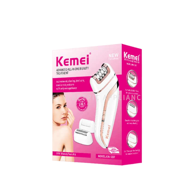 Электробритва для женщин Kemei 3 in 1 hair removal KM-1207 Электробритва для женщин Kemei 3 in 1 hair removal KM-1207