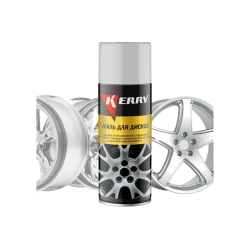 Эмаль Kerry KR-960.2, серый, 520 мл