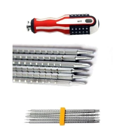 Vintaçan dəsti 6 in 1, qırmızı/qara