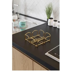 Салфетница MH53619 нержавеющая сталь, золотистая, 20x20 см Салфетница MH53619 нержавеющая сталь, золотистая, 20x20 см