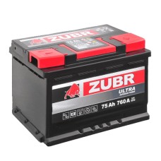 Аккумулятор ZUBR Ultra 75Ач 760А