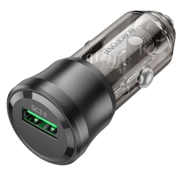 Зарядное устройство автомобильное Borofone BZ23 QC 3.0 Black