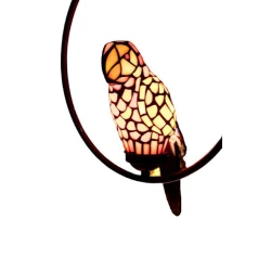 Asma çılçıraq Tiffany Lamps Azerbaijan Narıncı tutuquşu