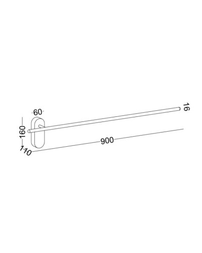 Divar çırağı Lustore LSW243