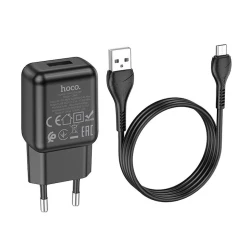 Зарядное устройство Hoco C96A Micro USB, Черный Зарядное устройство Hoco C96A Micro USB, Черный