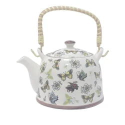 Dəmləmə çaydanı içi setka ilə K380-1, keramika, bej, 1000 ml