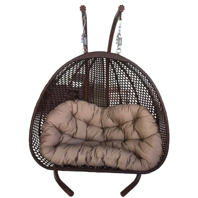 Подвесное кресло Zili Rattan, 140x200 см, коричневый Подвесное кресло Zili Rattan, 140x200 см, коричневый