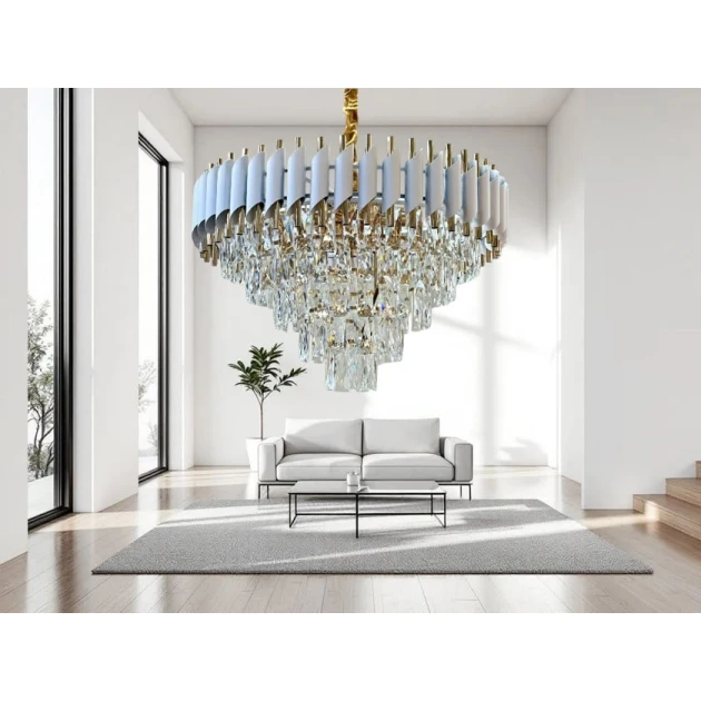 Подвесная люстраŞəms Aydınlatma 813-40, белая