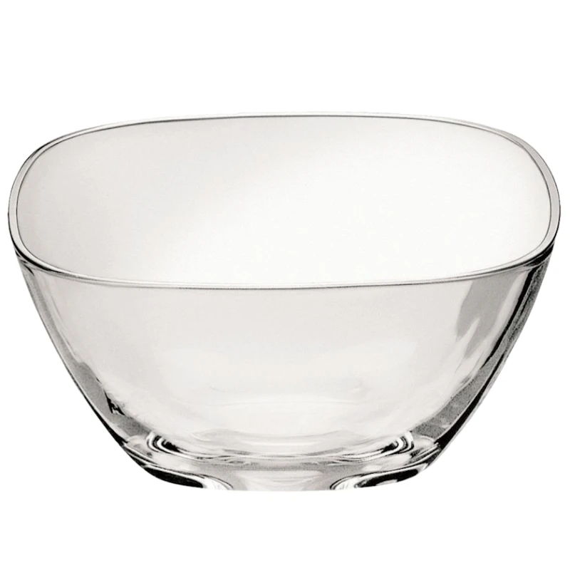 Салатница Vidivi Fenice 60162EM, 24х24 см, стекло, прозрачный