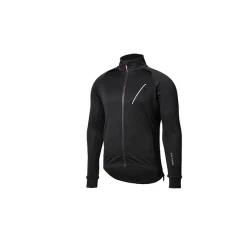 Velosiped gödəkçəsi kişilər üçün Santic WM0C01115H, qara, poliester, ölçü L