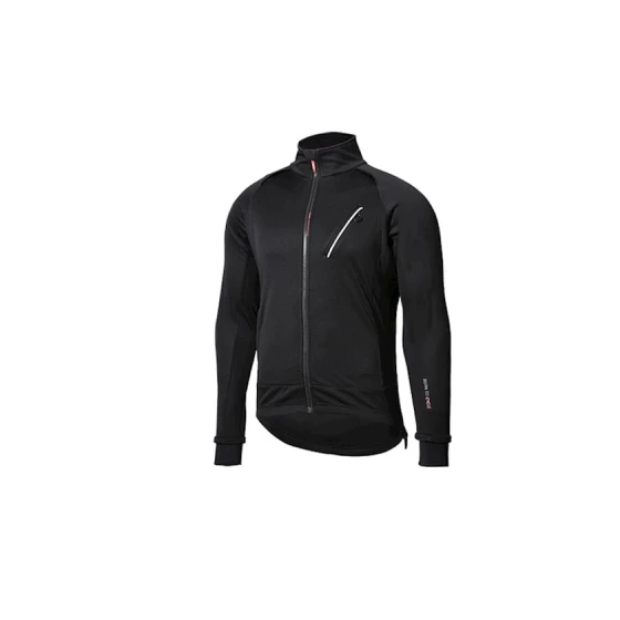 Велокуртка мужская Santic WM0C01115H, черная, полиэстер, размер L