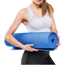 Yoqa üçün mat 1085 PVC, 173x61x0.7 sm, mavi