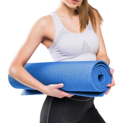 Yoqa üçün mat 1085 PVC, 173x61x0.7 sm, mavi