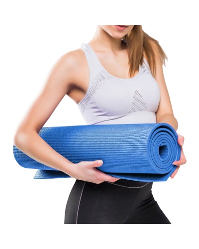 Yoqa üçün mat 1085 PVC, 173x61x0.7 sm, mavi