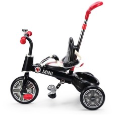 Üçtəkərli velosiped Rastar Mini Cooper, 45х41х66 sm, 2-5 yaş, metal, qara