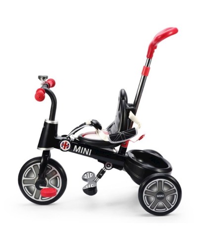 Üçtəkərli velosiped Rastar Mini Cooper, 45х41х66 sm, 2-5 yaş, metal, qara