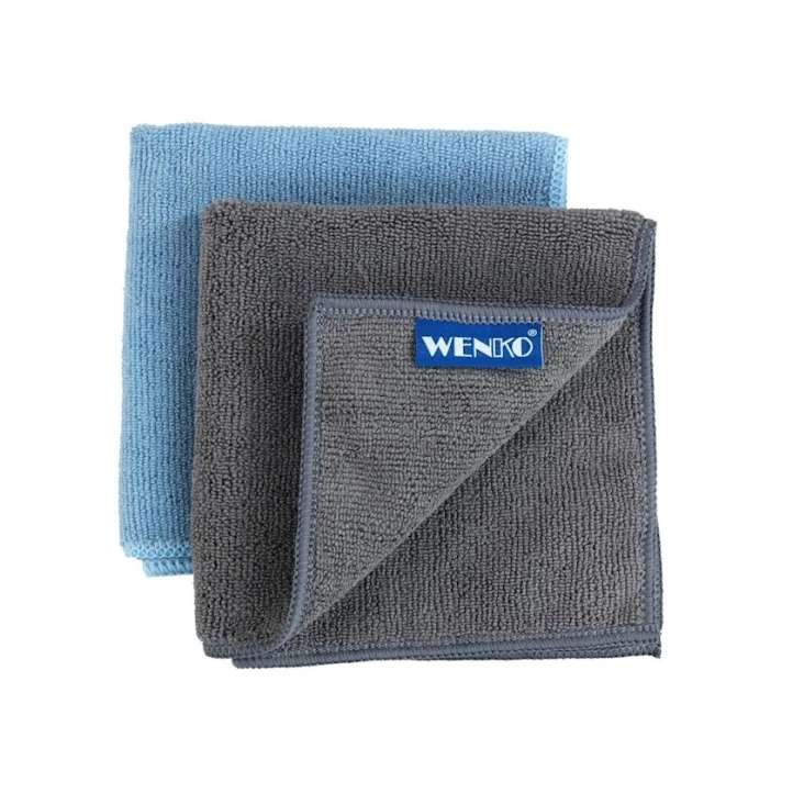 Набор тряпок Wenko, 30х30 см, микрофибра, 2 шт Набор тряпок Wenko, 30х30 см, микрофибра, 2 шт